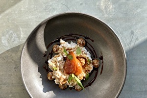Rice pudding with coconut