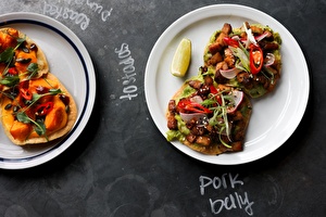 TOSTADA PORK BELLY