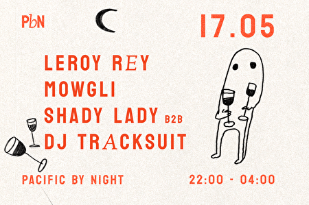 DJ Tracksuit b2b Shady Lady, Mowgli, Leroy Rey