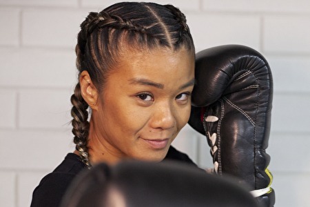 Trainen with Hân